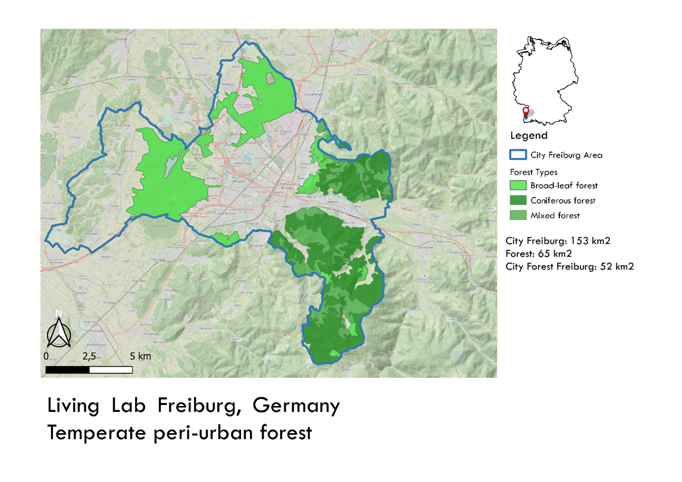 LL Temperate peri-urban forest Freiburg Germany