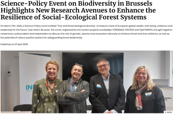 Article on the sience-policy event _ Brussels
